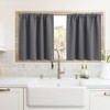 RYB HOME Blackout Curtains for Kitchen, Over Sink Privacy Curtains