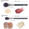 Vela.Yue Brochas de Maquillaje para la Cara 2 Pinceles
