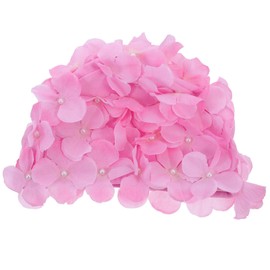 TOYANDONA Swim Cap - Floral Petal Stylish Flower Hat Bathing Caps Swimming Hat Bathing 3d Petal One Size for Women (pink)