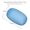 Focustree Microbead Body Pillow, Tube Microbead Bolster Bean Smooth Cool