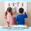 Jetec 1 Roll Blank Lined Paper for Kid to Write