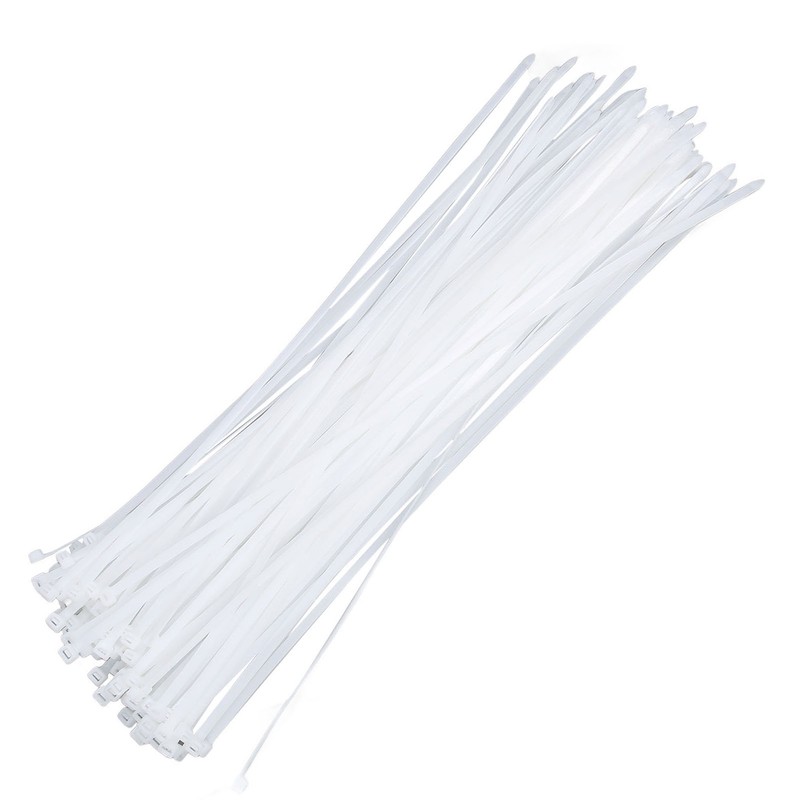 100pcs Cable Ties 250lbs Tensile Strength Extra Long Heavy Duty
