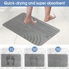 Homblizz Bath Stone Mat Non-Slip Stone Shower Mat -Quick Dry