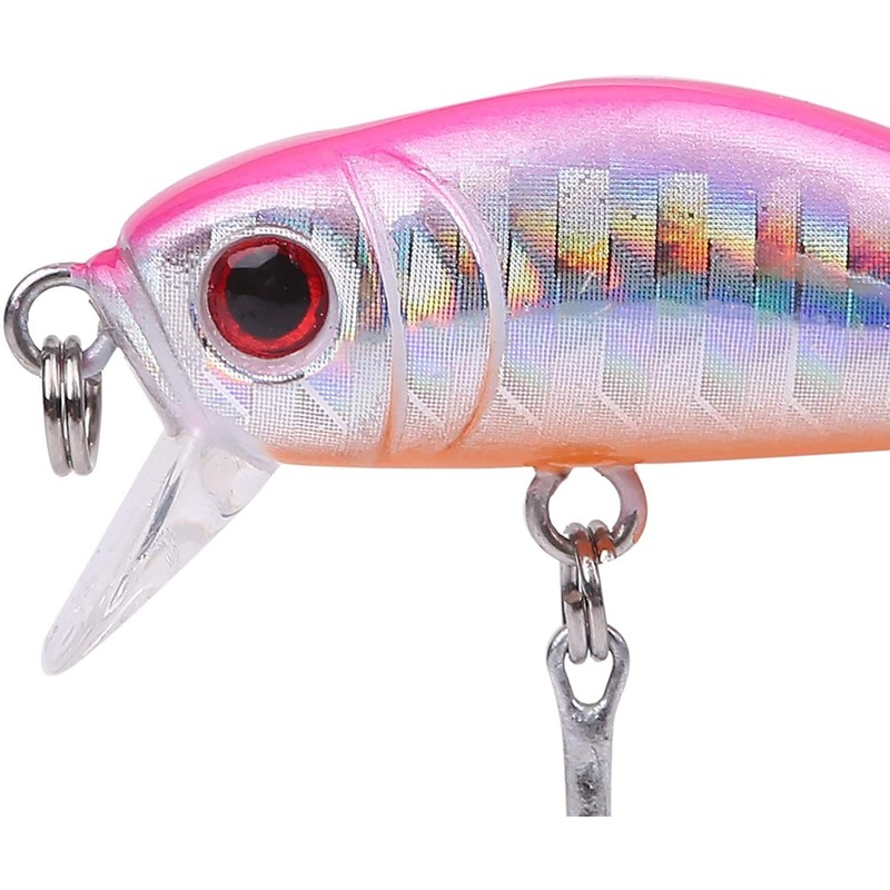 Micro Minnow Lures Sinking 2.5g 35mm Set of 5 Small