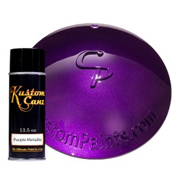 Kustom Canz Base Metallic Purple - Aerosol Can