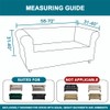 Turquoize Stretch Sofa Cover for Chesterfield Sofa Loveseat Sofa Covers