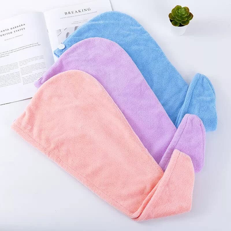 AIMALL Fast Dry Hair Cap Wrap Towel Quick Drying Turban
