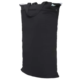 wegreeco Large Reusable Hanging Wet Dry Cloth Diaper Bag (Black)