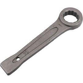 AB Tools 24mm Slogging Box End Striking Ring Wrench Spanner Bi-Hex 12 Sided Metric