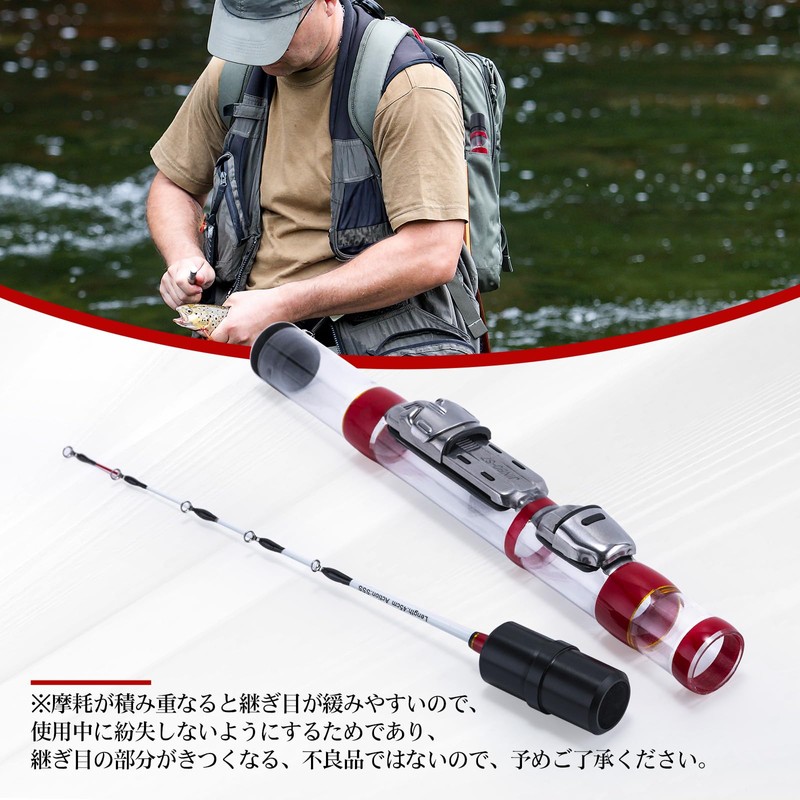 Goture Wakasagi Rod, Round Tip, Wakasagi Fishing, SSS Action, Total