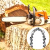 3-Pack Chainsaw Chains for 20-Inch Bar - 76 Drive Links,