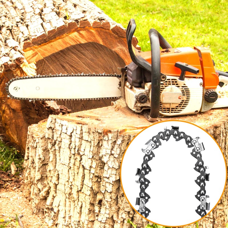 3-Pack Chainsaw Chains for 20-Inch Bar - 76 Drive Links,