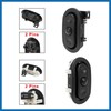 A ABSOPRO Pair Radio Control Steering Wheel Switches for Chrysler