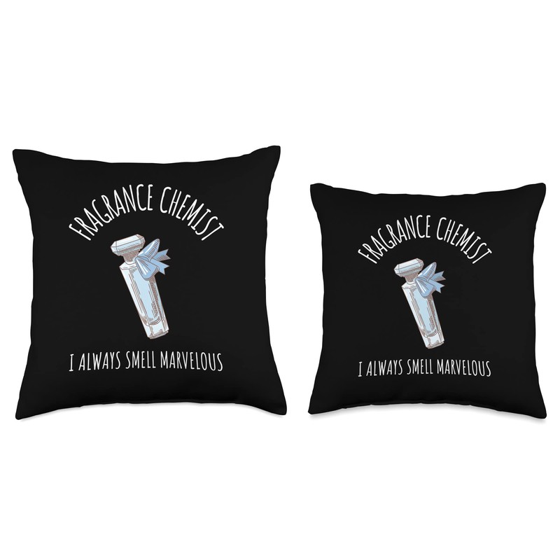 Fragrance Chemist Perfume Testing Perfum Eau De Toilette Throw Pillow