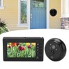 Digital Peephole Viewer Video Doorbell Camera 4.3in Indoor Monitor PIR
