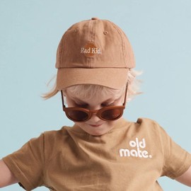 Banabae Kids Washed Baseball Cap - Rad Kid Desert Sand, Youth