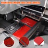 Suetlcoity for Hummer EV Center Control Panel Sticker Real Soft