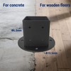 4x4 Deck Post Base 4 Pack (Inner Size 3.6"X3.6"),10ga Heavy