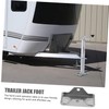 Gatuida Trailer Jack Foot Pad Stabilizer Heavy-Duty Bracket for Trailer
