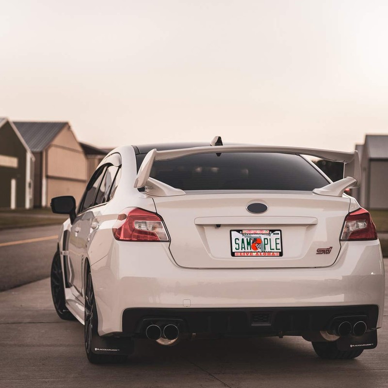 Fastasticdeals Metal Insert License Plate Frame Live Aloha Weatherproof Car