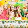 2 Pieces Jungle Animals Tablecloth, Safari Jungle Tablecloth, Children's Birthday