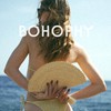 BOHOPHY Straw Palm Hand Held Fan - Handmade Abanico De