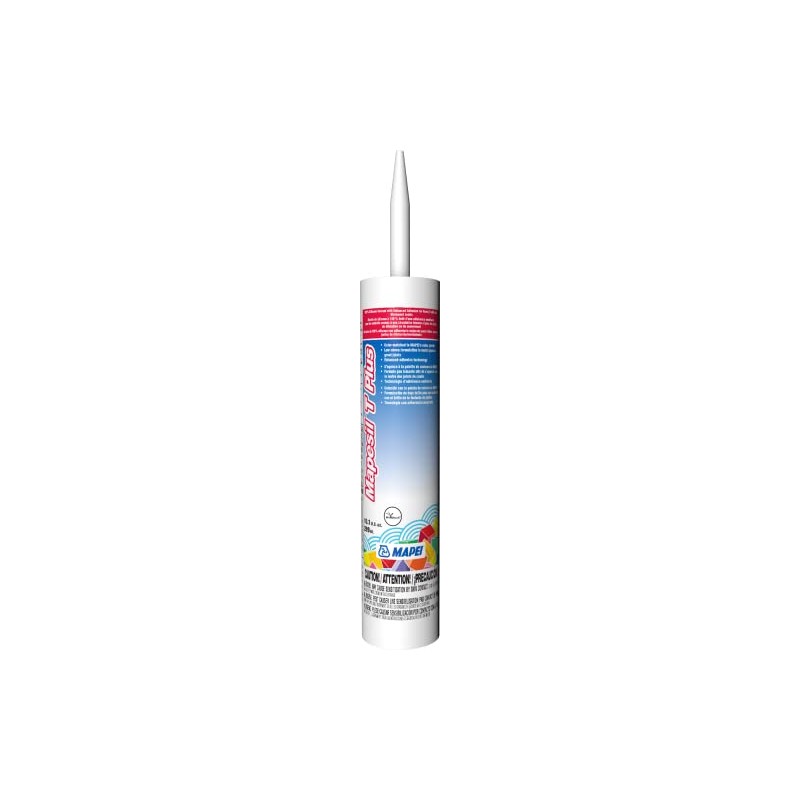 MAPEI Mapesil T Plus 100% Silicone Sealant, Waterproof & Flexible