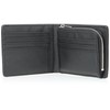 ADLI-01 Men's Bifold Wallet, L-Shaped Zipper, Coin Purse, Compact, Lightweight,