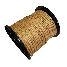 12mm Sisal Seil Sisalseil 50m für Kratzbaum Katzenbaum Mehrzweckseil DIY