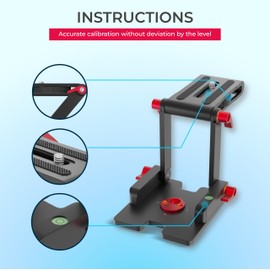 REFLEX CAMERA Z-Type Foldable Quick Release Plate – Durable Aluminium Tripod Adapter, 360° Rotation, Quick Setup, Stable Mount for DSLR & Video Cameras, Ideal for Smooth Angles & Precise Shots