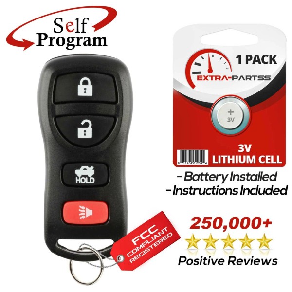 Extra-Partss New Replacement Keyless Entry Car Remote Key Fob Control