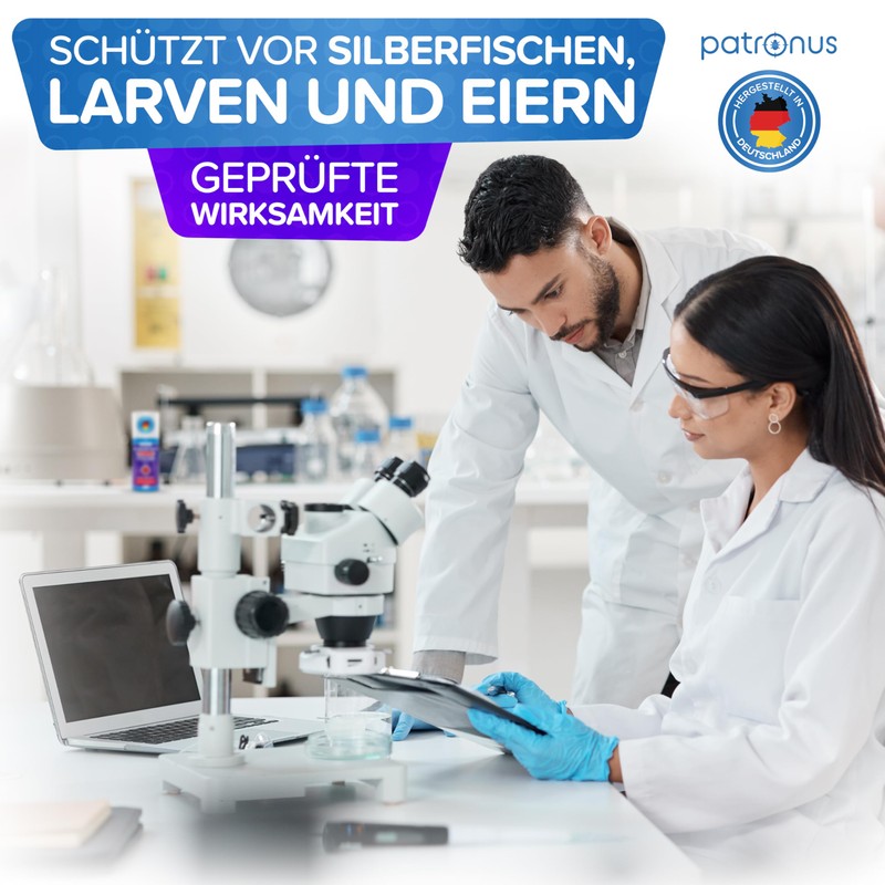 Patronus Silberfische Power Fogger – 150 ml – Effective Nebuliser