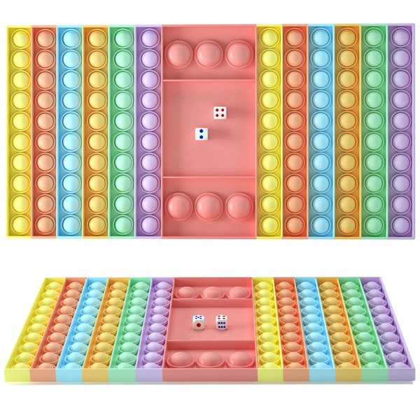 Grehge uffers Big Pop It Game Fidget Toys with Dice