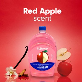 Softsoap Red Apple Liquid Hand Soap Refill, Limited Edition Fall Scent, 50 fl oz, 2-Pack