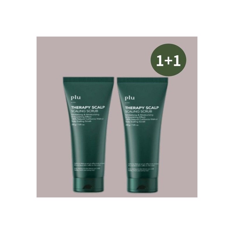 flu 플루 테라피 두피 스케일링 스크럽 200g+200g 단일／