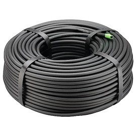 Rain Bird T22-250S Drip Irrigation 1/4" Blank Distribution Tubing, 250' Roll, Black