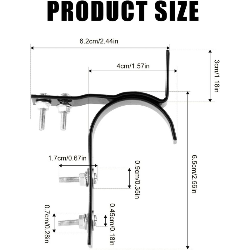 Unbranded Mailbox Latch and Handle Kit, Iron Latch Replacement Set