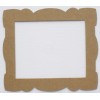 Unbranded {3} *DECORATIVE FRAME* - Bare Rectangle Picture Frames Chipboard