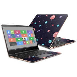 MightySkins Skin Compatible with HP Spectre x360 Convertible 15.6" (2017) - Bright Night Sky | Protective, Durable, and Unique Vinyl Decal wrap Cover | Easy to Apply, Remove | Made in The USA