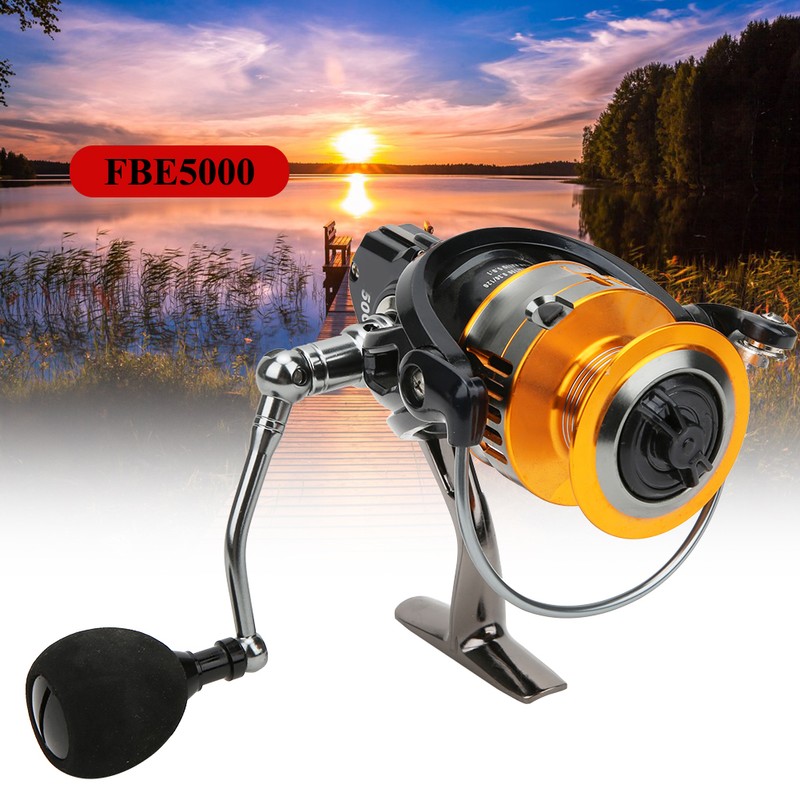 Left/Right Interchangeable Metal Spinning Fishing Reel Fish Bait High Speed