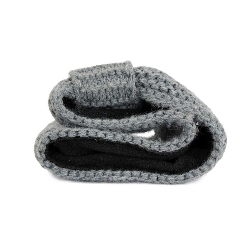 irisaa SB0119 Women's Headband Ear Protection Chunky Knit with Fleece