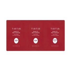 TIRTIR Mask Fit Red Cushion 3 Shade Trial Kit, #23N #24N #24W