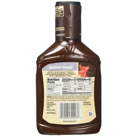 Bull's-Eye, BBQ Sauces, 18oz Bottle (Pack of 3) (Choose Flavors Below) (Hickory Smoke)