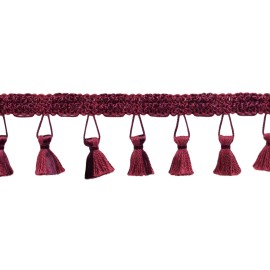 DÉCOPRO (TM) Basic Trim Collection, Style# ETFC, Color# E10 - Dark Wine Red [24 Yards]