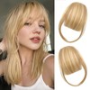 DOAGEAS Clip in Bangs, Clip on Wispy Bangs, Bangs Hair