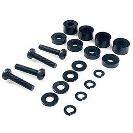 ReplacementScrews M6 30mm TV Wall Mount Screws - Universal Metric M6 Mounting Hardware Kit - Includes Washers and Spacers for M6 12mm to M6 30mm Installations. for Any TV Brand.