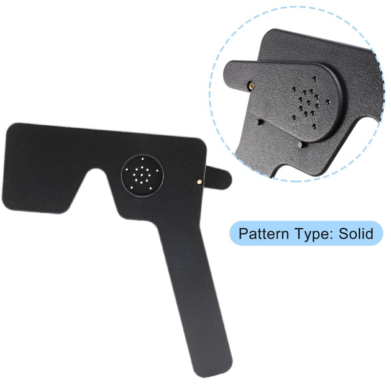 Smallterm Professional Ophthalmic Lorgnette 17 Pinhole Black Plastic Vision Test