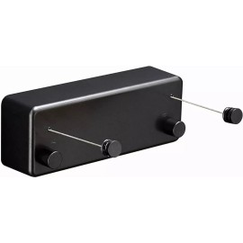 DIJIA Tendederos Plegables Tendedero Retráctil De Pared 2 Líneas