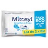 Mitosyl Water Wipes Set of 2 x 60 Wipes