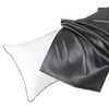 HUXMEYSON Body Pillow with Satin Pillowcase, Cooling Body Pillows for